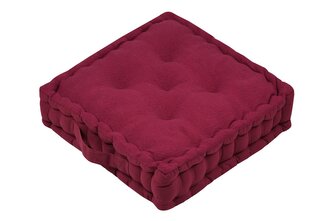Sedací polštář na zem MARLOW malinová 45x45 cm France
