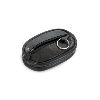 Kožená klíčenka Arwel 0375­ - černá