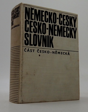 Německo-český, česko-německý slovník: část česko-německá