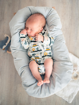 Bobánek Zavinovací body dlouhý rukáv - Safari v autě - 56