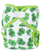 Bobánek Svrchní kalhotky XL suchý zip - Veselé žabky