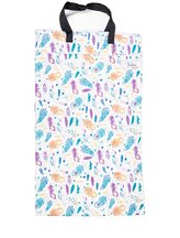 Bobánek Nepromokavá taška velká - Barevná pírka