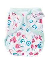 Bobánek Novorozenecké svrchní kalhotky patentky - Tulipány