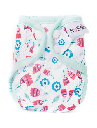 Bobánek Novorozenecké svrchní kalhotky patentky - Tulipány