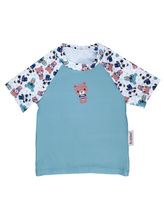 Bobánek Dětské UV tričko do vody - Medvídci v triku - 1-2 roky
