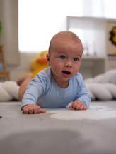 Bobánek Body dlouhý rukáv - Světle modrá - 80