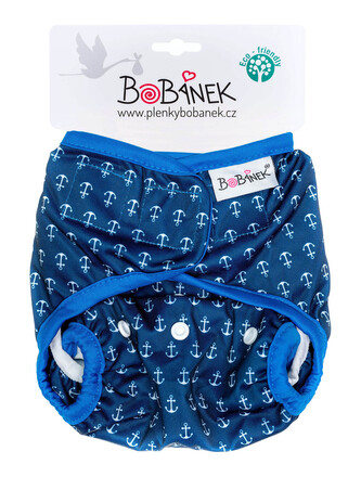 Bobánek Svrchní kalhotky suchý zip - Kotvy