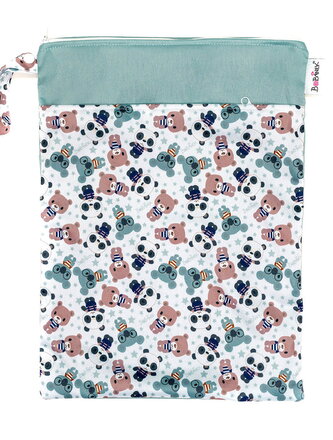 Bobánek Nepromokavá taška normal - Medvídci v triku