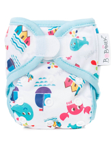 Bobánek Novorozenecké svrchní kalhotky suchý zip - U moře