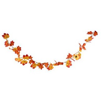 Podzimní girlanda s dýněmi, 175 cm