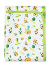 Bobánek Přebalovací podložka - Včelky 75 x 75 cm