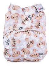 Bobánek Kapsová extra jemná AIO plenka Premium patentky - Cute dogs