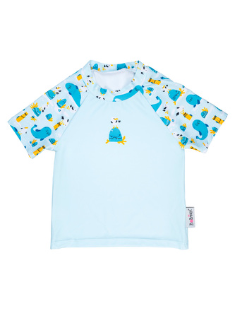 Bobánek Dětské UV tričko do vody - Racek a tuleň - 2-4 roky