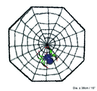 Halloween pavučina s pavoukem