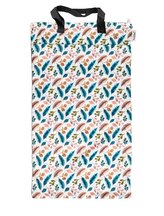 Bobánek Nepromokavá taška velká - Bílá pírka 1ks