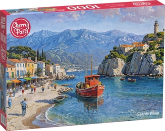 Puzzle 1000d. Cherry Pazzi, Vesnička u moře