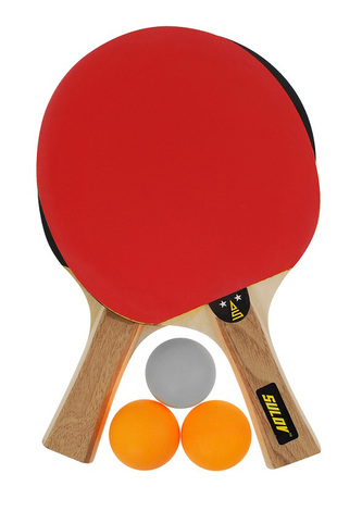 Set na pingpong SULOV® 2ST-02, 2 x raketa, 3 x míč