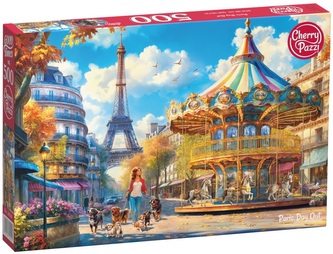 Puzzle 500d. Cherry Pazzi Den v Paříži
