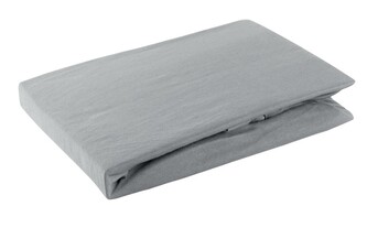 Jersey napínací prostěradlo GOLD šedá, různé rozměry, 100% bavlna, MyBestHome