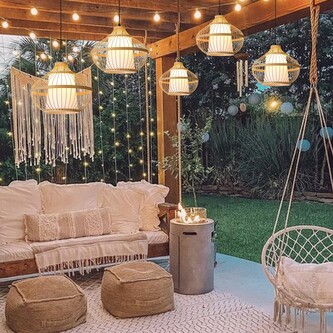 Immax BOHO PINCHOS designové závěsné svítidlo, D40, E27, bambusové dřevo Immax BOHO PINCHOS designové závěsné svítidlo, D40, E27, bambusové dřevo