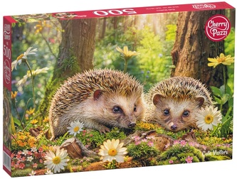 Puzzle 500d. Cherry Pazzi Roztomilí návštěvníci