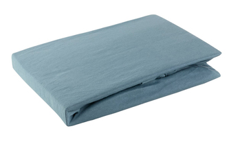 Jersey napínací prostěradlo GOLD modrá, různé rozměry, 100% bavlna, MyBestHome