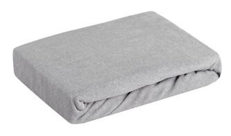 Froté prostěradlo GOLD světle šedá, různé rozměry, MyBestHome