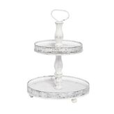 Dekorační 2patrový stojan 371570