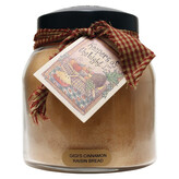 JAR PAPA Svíčka GIGIS CINNAMON RAISEN BREAD 964 g