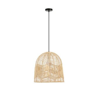 Immax BOHO PELO designové závěsné svítidlo, D40cm. E27, přírodní ratan Immax BOHO PELO designové závěsné svítidlo, D40cm. E27, přírodní ratan