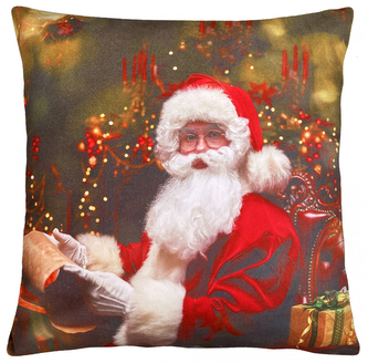 Vánoční polštář SANTA II. 40x40 cm Mybesthome