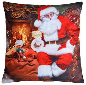 Vánoční polštář SANTA III. 40x40 cm Mybesthome