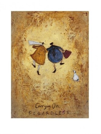 Umělecký tisk Sam Toft - Carrying on Regardless, 30 × 40 cm