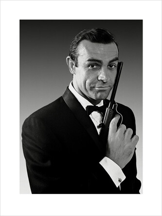 Umělecký tisk James Bond 007 - Connery, 60 × 80 cm