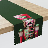 Vánoční ubrus - běhoun na stůl LOUSKÁČEK 38x160 cm Mybesthome