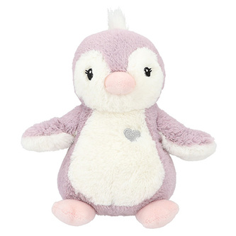 Plyšový tučnáček Princess Mimi, Fialový se srdíčkem