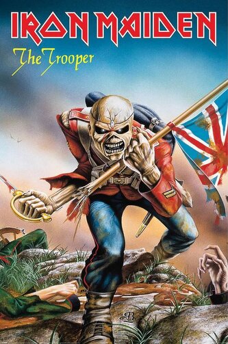 Plakát Iron Maiden: Trooper (61 x 91,5 cm)