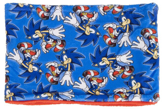 Dětský multifunkční šátek na krk Sonic The Hedgehog|Ježek Sonic: Póza (24 x 16 cm)