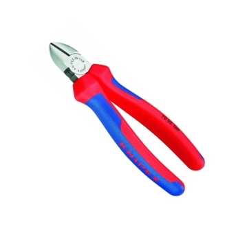 KNIPEX - Kleště štípací stranové 180mm, potah PVC