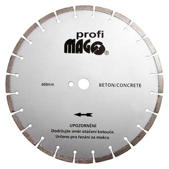 MAGG Profi - Diamantový kotouč segmentový 400x3,6/10x25,4mm na beton