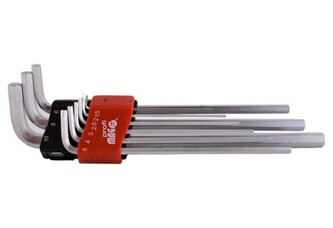MAGG Profi - Sada imbus klíčů, prodloužených (1,5-10mm) - 9 ks