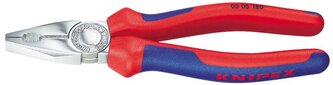 KNIPEX - Kleště kombinované 180mm pochromované, potah PVC