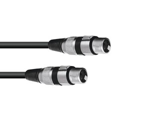 Omnitronic propojovací kabel XLR samice / XLR samice, 0,2 m