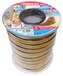 GEKO - Těsnění do oken samolepící EPDM guma E -profil 100m (2x50m) v cívce - hnědé
