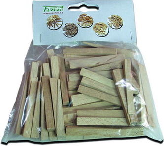 PINIE - Dřevěné klínky pro obkladače 44x7x8,5mm - 250 ks