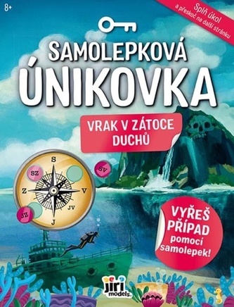 Samolepková únikovka Vrak v zátoce Duchů Samolepková únikovka Vrak v zátoce Duchů