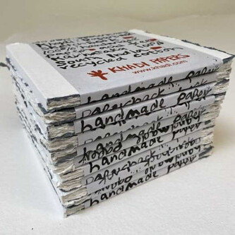 Blok ručních papírů Khadi 15x15cm 150g