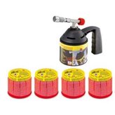 Rothenberger - opalovací sada RoFlame Economy Set - hořák + 4x kartuše