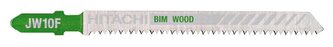 HiKOKI - Plátek do přímočaré pily na dřevo JW10F - 5 ks