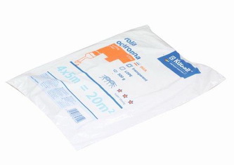 KUBALA - SUPER STRONG zakrývací folie LDPE silná, odolná, transparentní 4x5=20m2 - 500g
